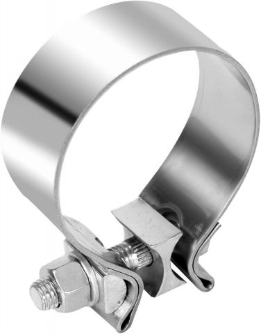 AFTERBURNER Universal Exhaust Band Clamp Narrow Heavy Duty Stainless Steel 2 inch#ABEWL2