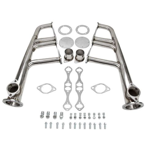  AFTERBURNER Stainless Steel Lake Style Exhaust Headers for SBC 265-400 V-8 Chevy#5828