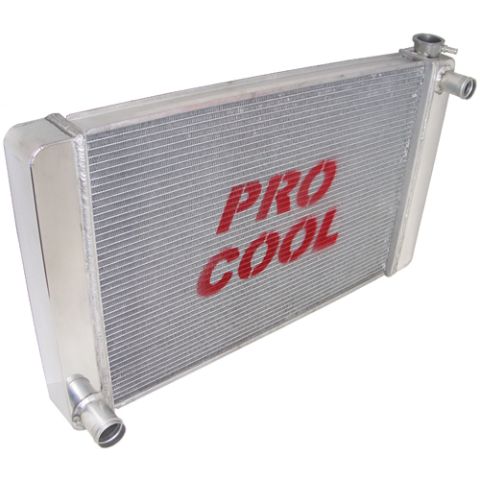 AFTERBURNER Pro Cool Polished Aluminium Radiator Ford 30" #6010F