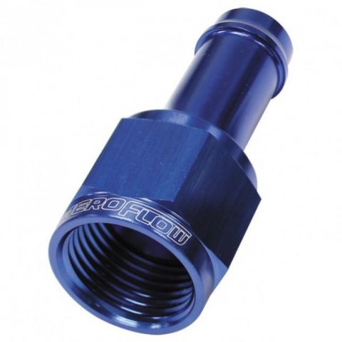 Aeroflow Straight Hose Barb 3/8 inch To - 6AN Female#AF411-06