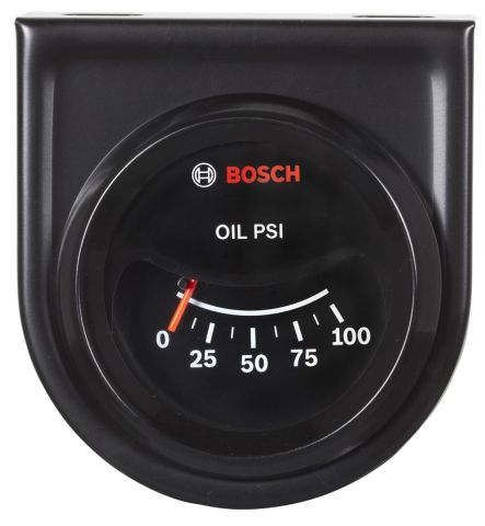 Bosch Custom Line Oil Pressure Gauge 2" 