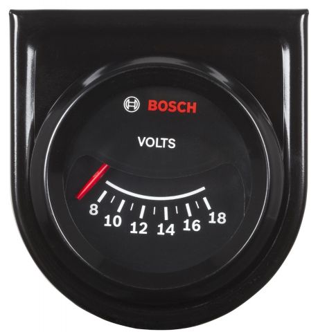 Bosch Custom Line Gauge Oil Pressure 2 Inch - Black#BOS8216