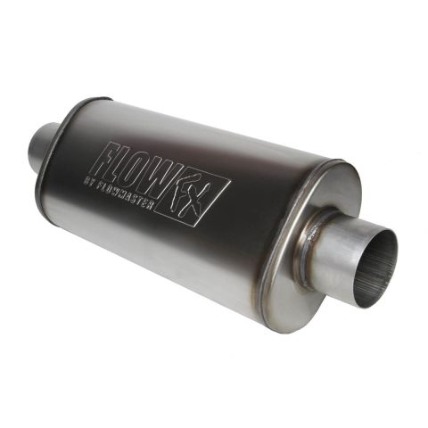 FLOW FX Centre In/Centre Out 3-1/2" Stainless Steel Muffler#74151