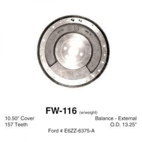 Pioneer Flywheel Ford 157 Teeth - Small – 50OZ Each #FW-116