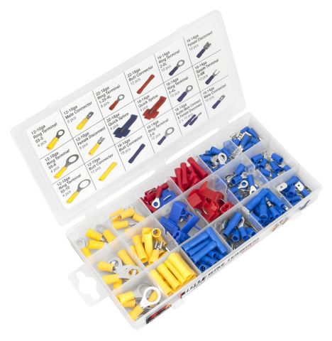 Performance Tool 160 Piece Wire Terminals Solderless Assorted Pack#FW5213