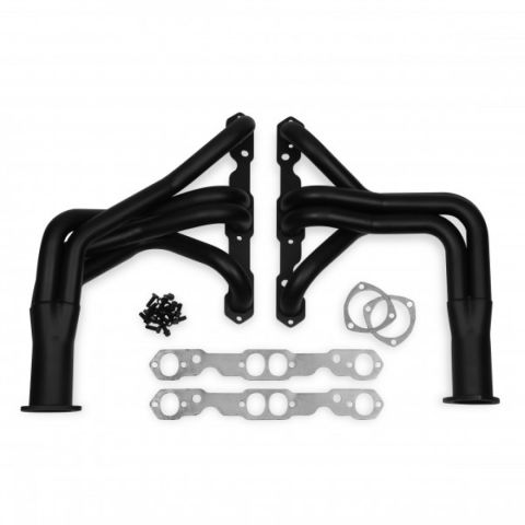 Headers Corvette Small Block 55-82 -Competition- Long Tube-Painted Black Set#HKR2456