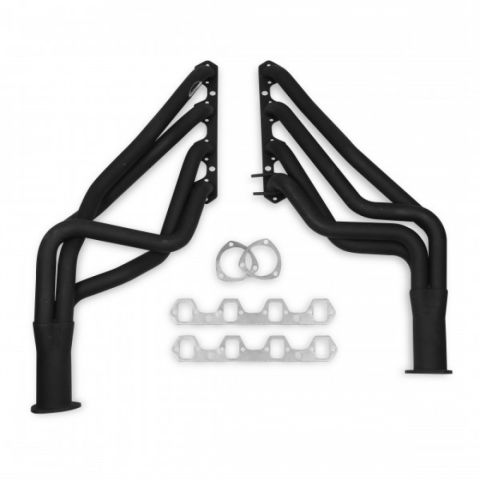 Hooker Headers Ford Winsor 64-73 - Competition - Full Length - Painted Black Set#HKR6901