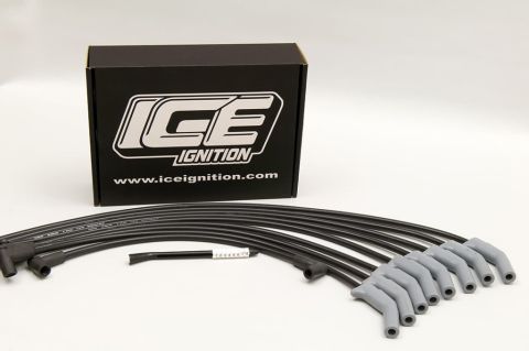 Ice Ignition 9MM Leads Early Fits Ford 302/351 Windsor Around Cove # ICE9FOR809
