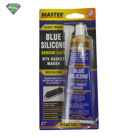 Master RTV Silicone Blue 85g Pressure Resistant Each#MAST61