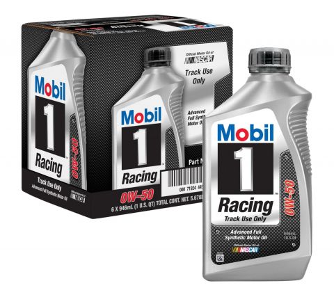 Mobil1 Motor Engine Oil Synthetic 6 Pack – 1 Qt, Track Use#MOB-104145