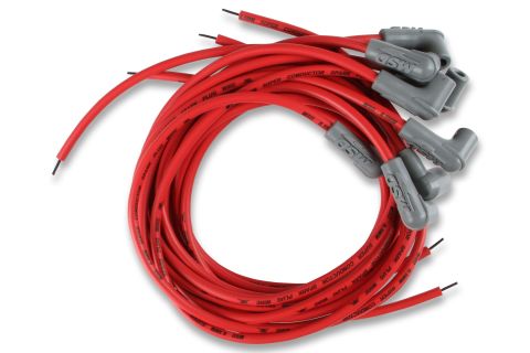 MSD Lead Set 8.5MM (Red) 90/Degree - Super Conductor #31239