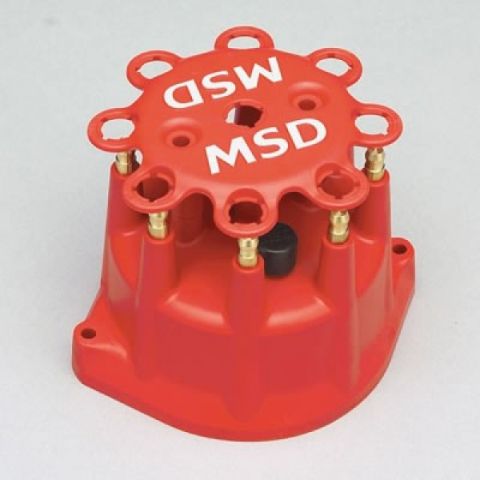 MSD Distributor Cap Small Diameter Red Each#MSD8431