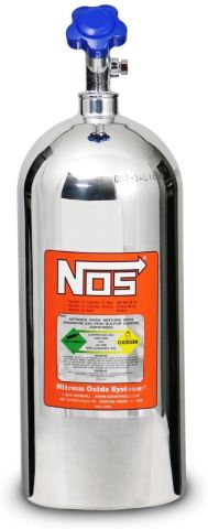 Nos 10Lbs Polished Finish With Hi-Flow Valve 