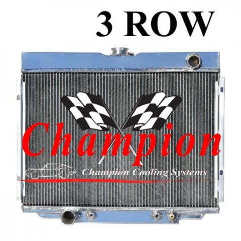 Champion Radiator Ford Big Block Mustang 1967-70 - 3 Core Each#PCC379