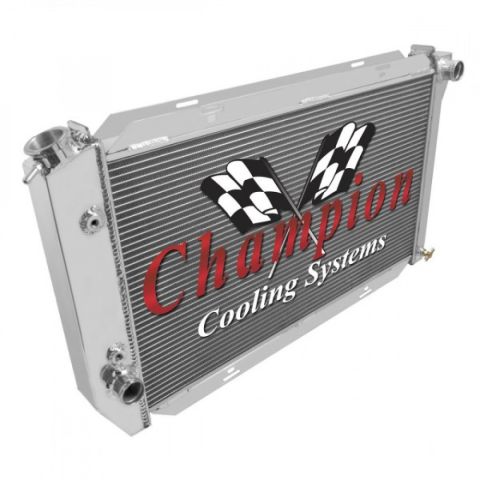 Aluminum Champion Radiator 3-Row Core | Cools Up To 700Hp - Ford 69-73