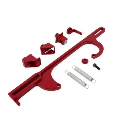 RPC Billet Throttle Cable Bracket Kit Red #R5455RED