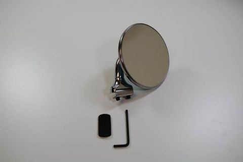 RPC Chrome Peep Mirror 3" short arm #6608