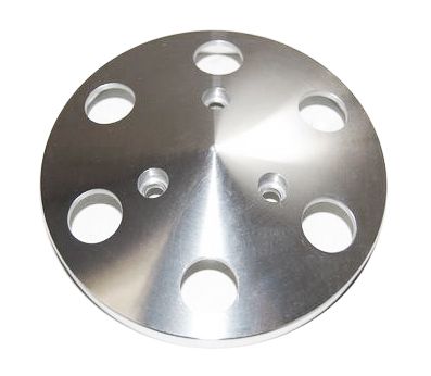 RPC Pulley - A/C Clutch Cover (Chev) - Polished Alloy 