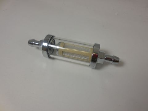 RPC Fuel Filter 5/16 Inline Clear Cleanable