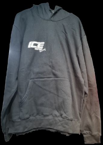 Ice Ignition Racing Hoodie Adult Large - Black#LHA-VN