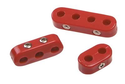 Taylor Ignition HT Lead Separator Kit - Clamp (Red) #42720