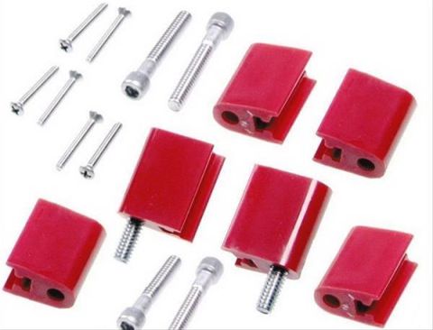 Taylor Lead Separators Mount Kit - Vertical (Red) 7-10.4 MM - 6 Pack Set #42726