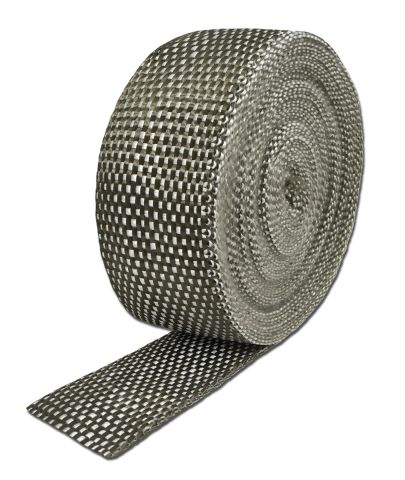 Thermo-Tec Heat Shield - Exhaust/Wrap – 1" Wide x 50' Long- Platinum Pack