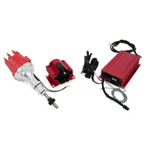 TSP Ignition Pro Series Power Pack Kit (Ford Small Block) - Red 