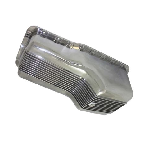 TSP Sump/Oil Pan (Ford 260/302) Up To 1995 Passenger Car - Finned - Polished/Alloy Each #8445