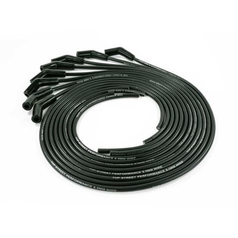 TSP 8.5MM Universal Black Ignition Wires With 135° Plug Boots #85035