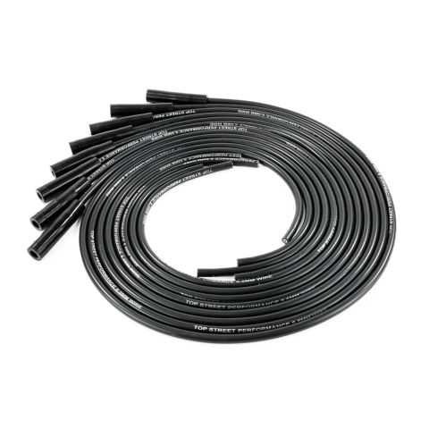 TSP 8.5MM Universal Black Ignition Wires With 180° Plug Boots #85080