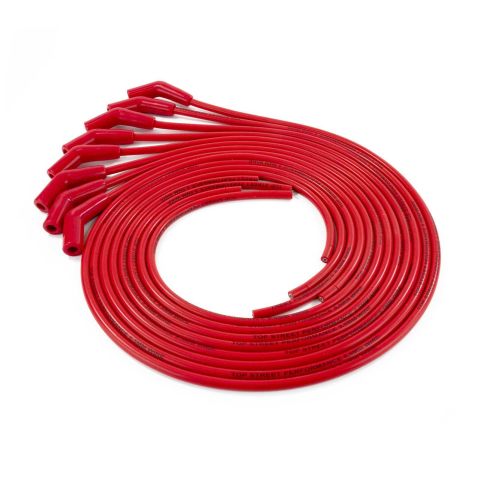 TSP 8.5MM Universal Red Ignition Wires With 135° Plug Boots - Red #85235