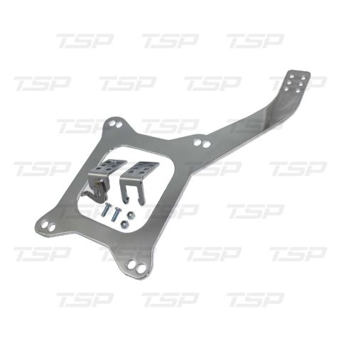 TSP Carburetor Adaptor Linkage Plate Chrome Steel #9219